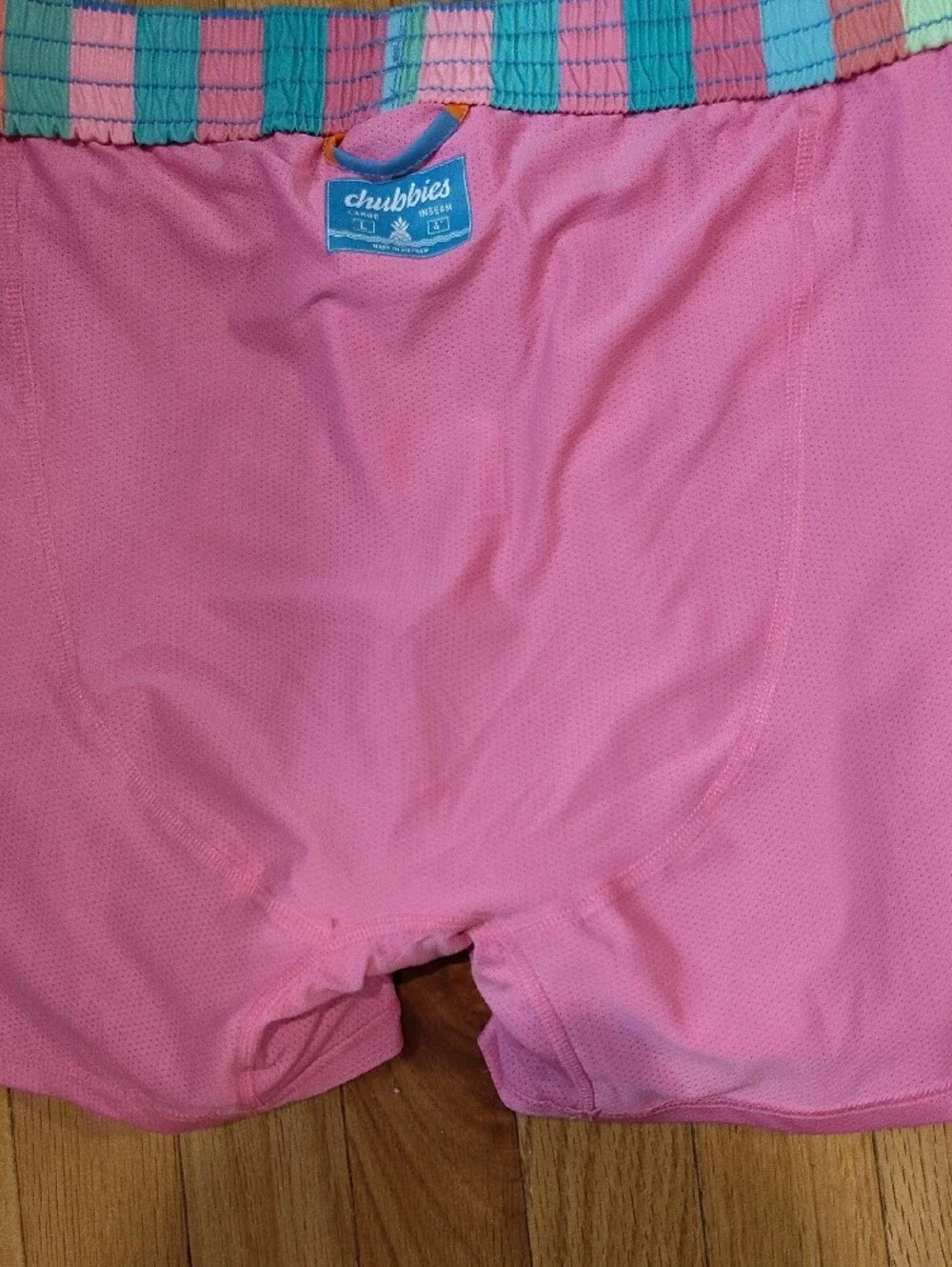 Chubbies Pastel Checkerboard Athletic Shorts